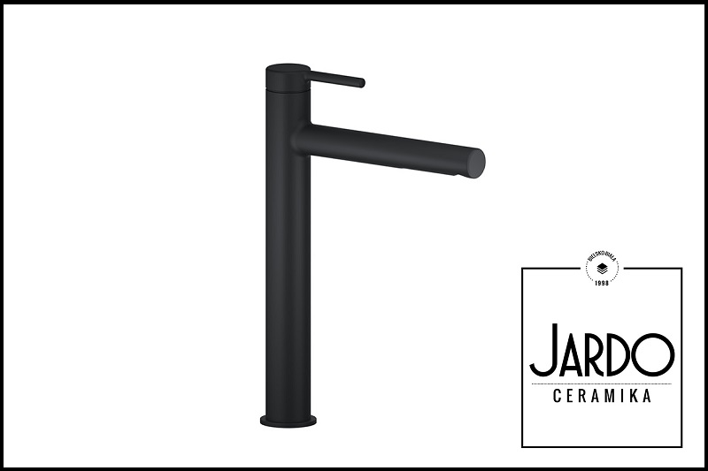 Bateria Umywalkowa PI Czarny Mat Wysoka