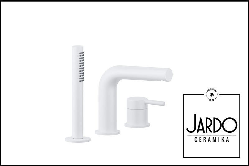 Bateria Wannowa 3-Otworowa PI Biała